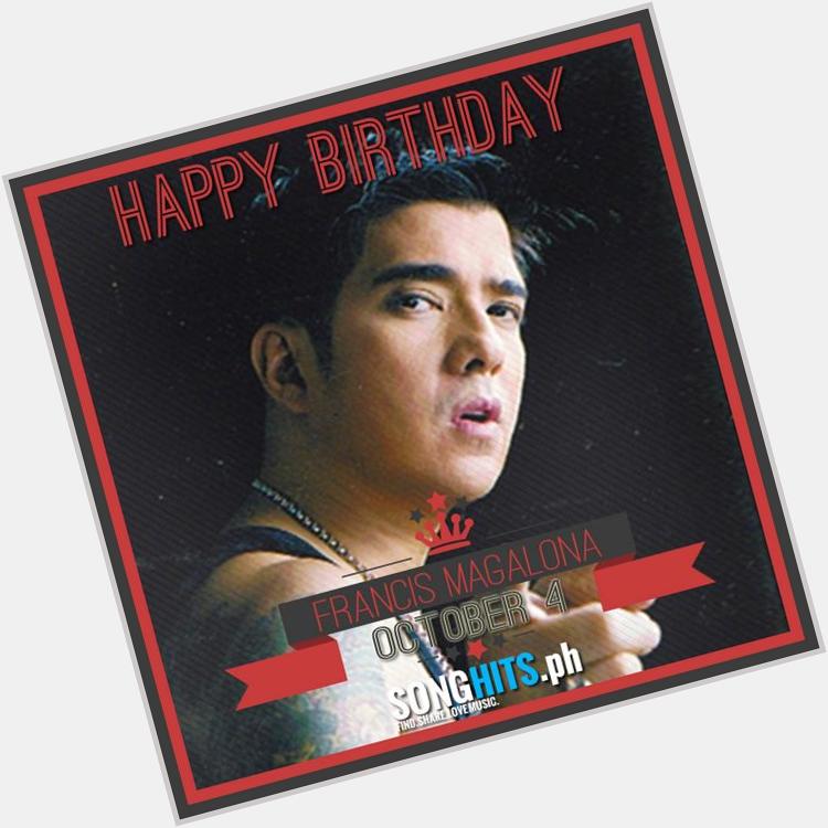 Belated Happy Birthday to "Master Rapper" Francis Magalona.  