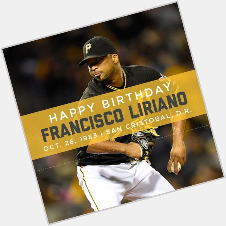 \"  Happy Birthday Francisco Liriano! Remessage to wish Frankie a Happy Birthday! \" 