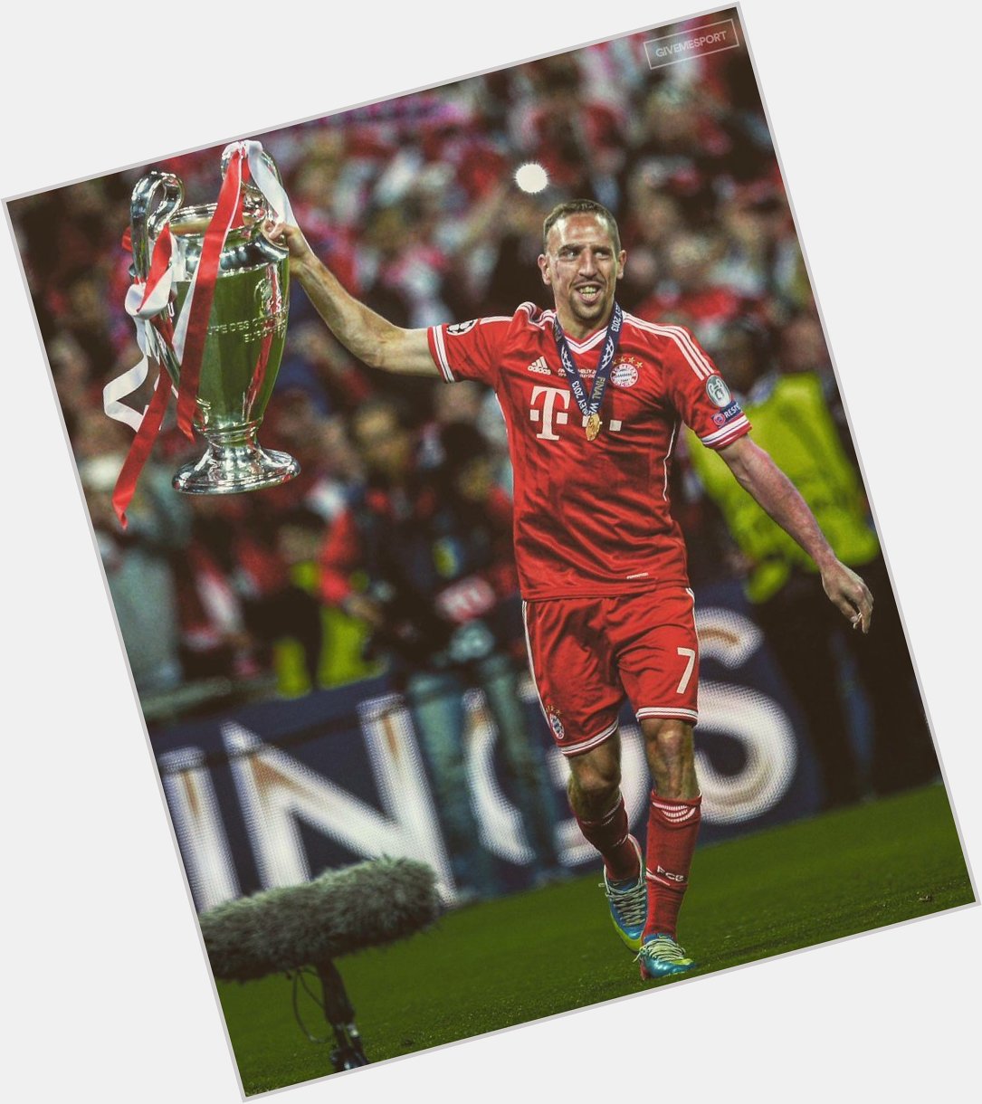 Happy birthday, Franck Ribéry! As described by Zizou, he is the Jewel of French football. 