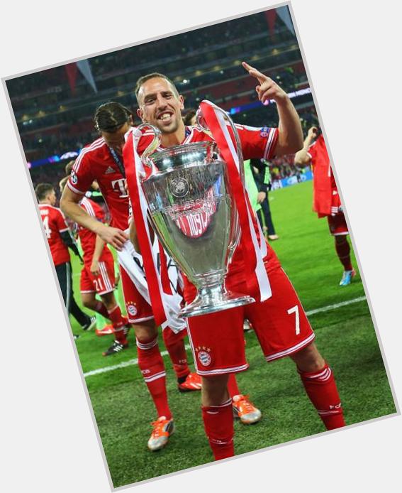 Happy 32nd birthday Franck Ribéry! 