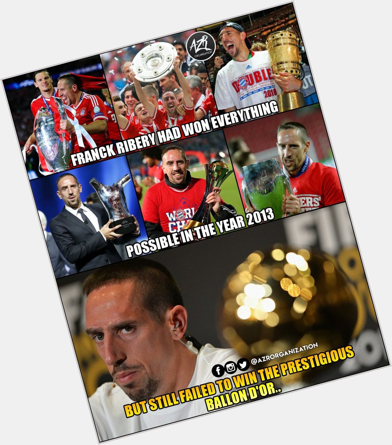Happy Birthday Legend, Franck Ribéry.  