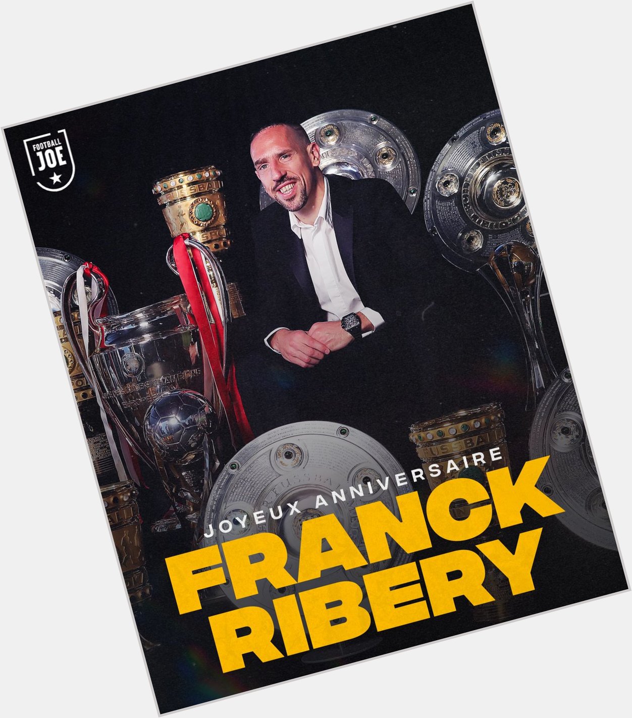 Happy 38th birthday to Franck Ribery   