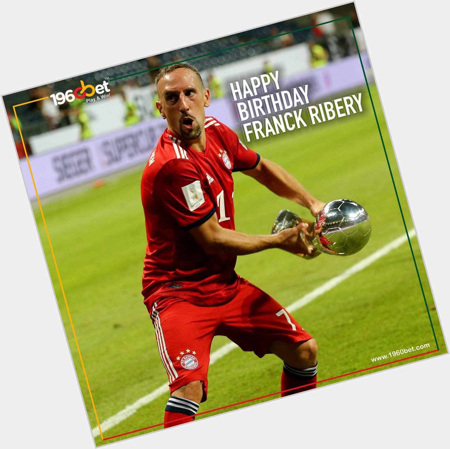 Happy Birthday, Franck Ribery! 