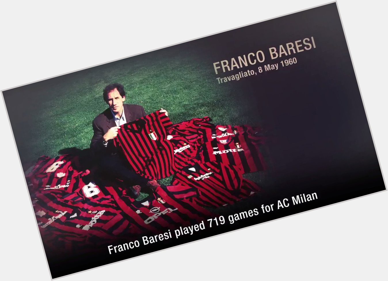 Happy 57th birthday to Franco Baresi!

What. A. Player!

