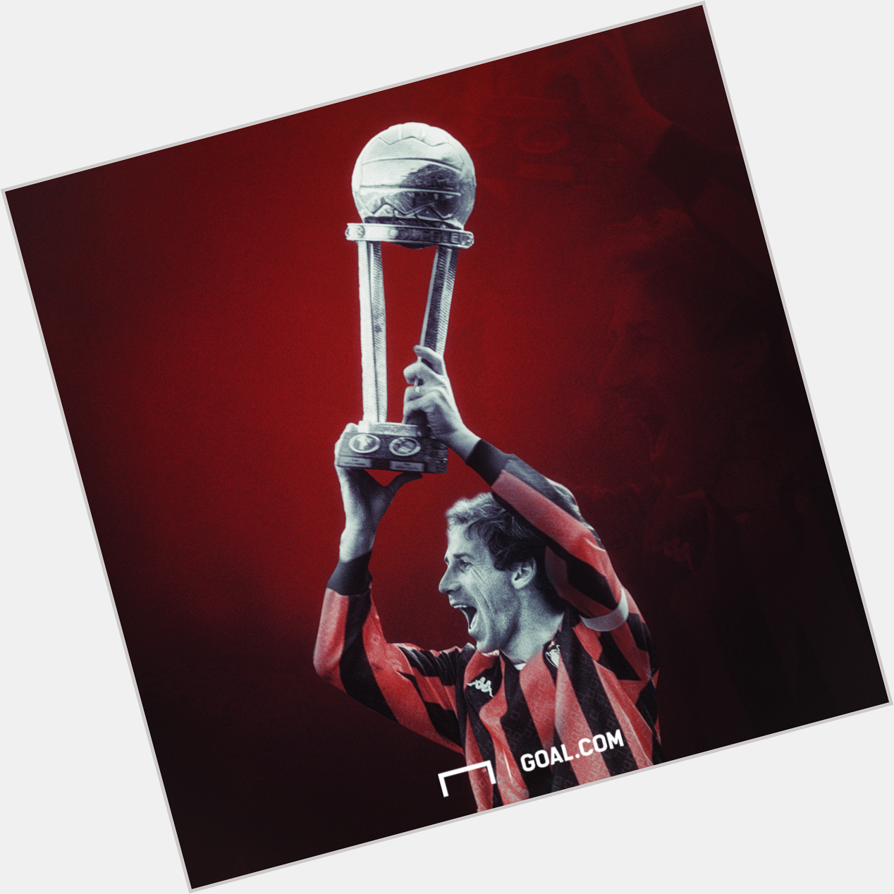  Happy 57th birthday to AC Milan legend Franco Baresi!   