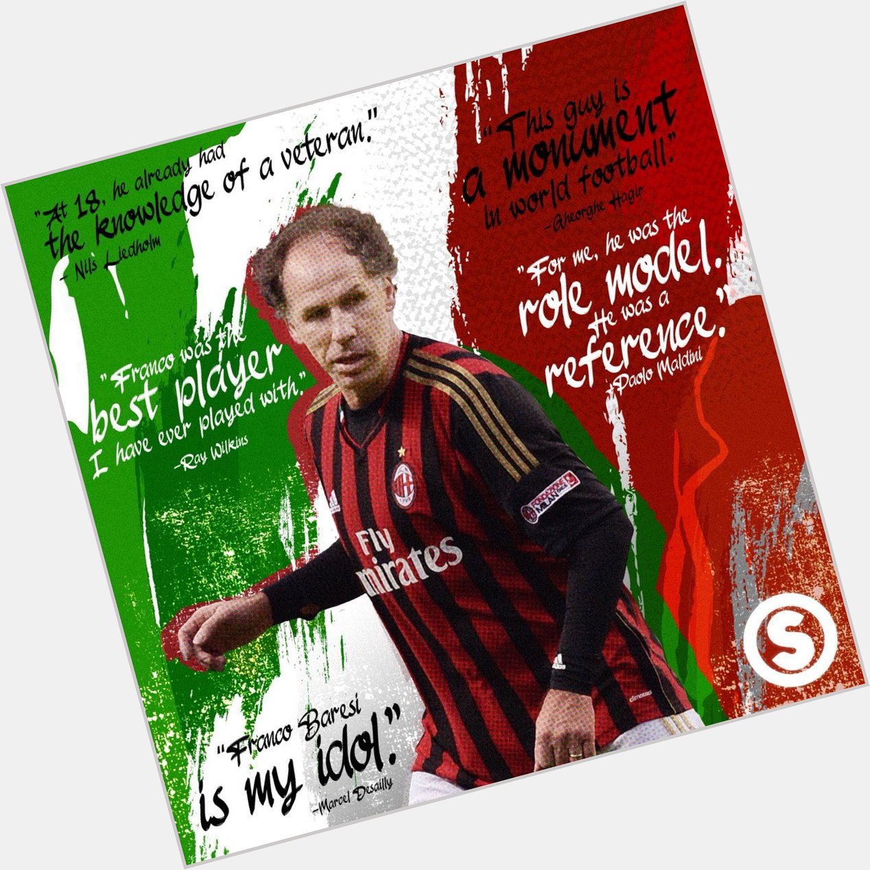 Today we say Happy Birthday to a great player and role model: Franco Baresi     