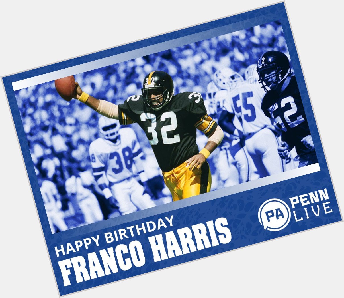 Happy Birthday to Penn State legend and 4-time Super Bowl champion, Franco Harris 