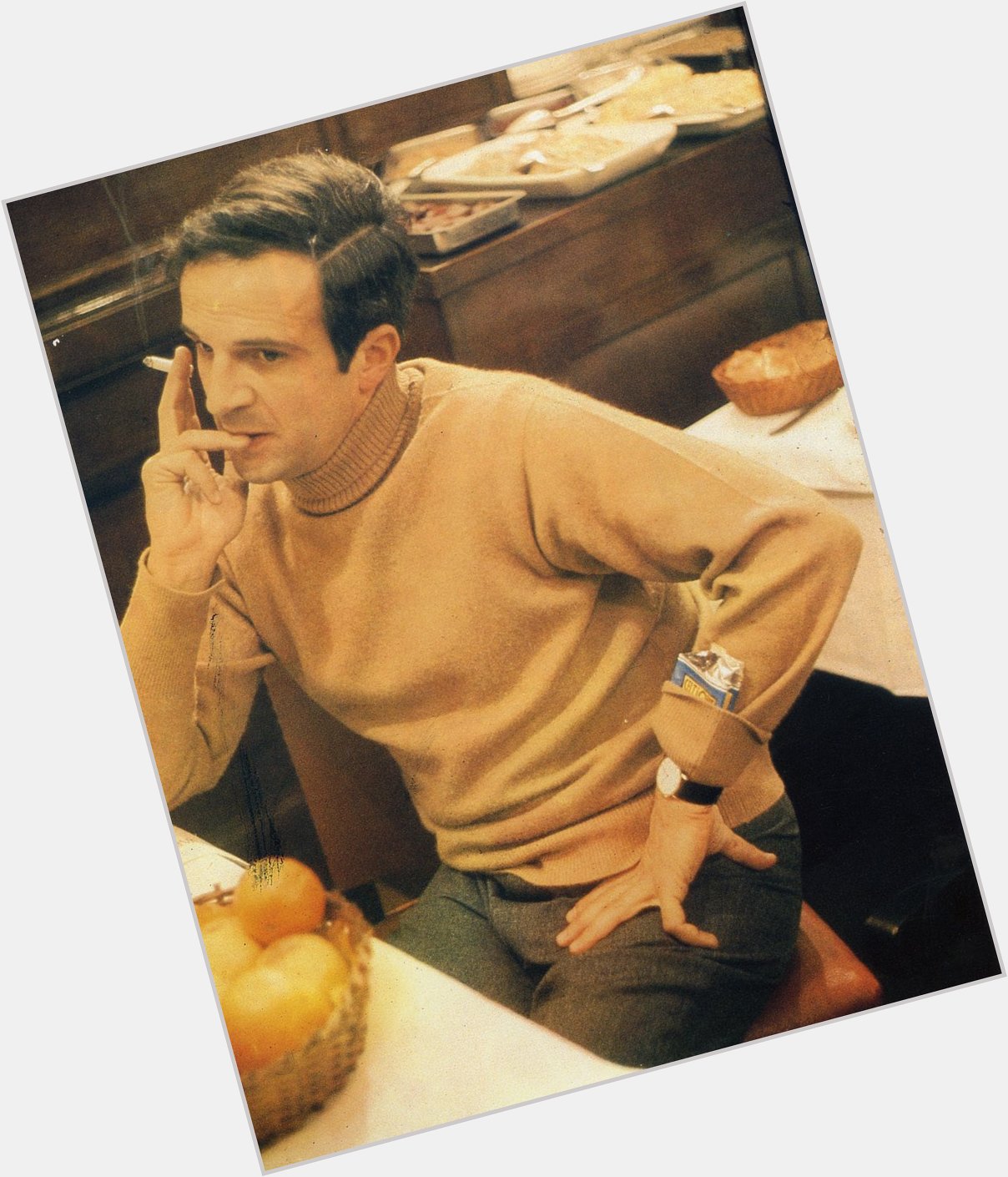 Happy birthday françois truffaut thank you for making smoking look so cool 