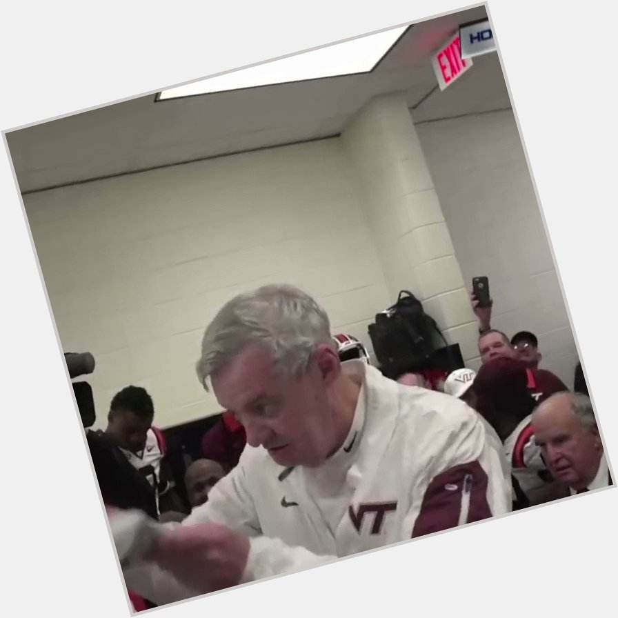  That 75th feeling! Happy Birthday to the legend Frank Beamer! | 