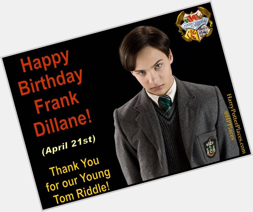 Happy Birthday to Frank Dillane  