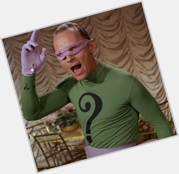 In Memoriam of the late and great Frank Gorshin. Happy Birthday and RIP. 