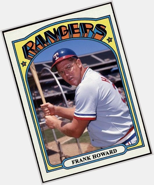 Happy Birthday to former 1B/OF Frank Howard. 