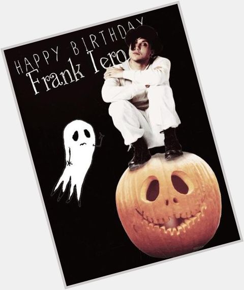 Happy Birthday Frank Iero 
