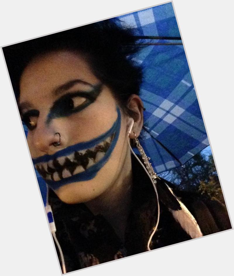 Happy 13th birthday Frank iero. 

Also Im ryuk for Halloween. (From Death Note) 