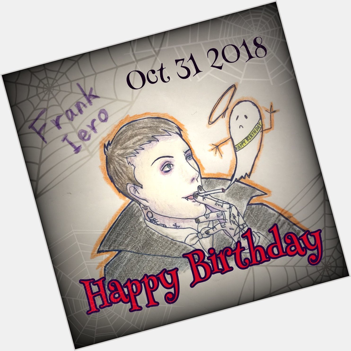 Happy Birthday Frank Iero! 