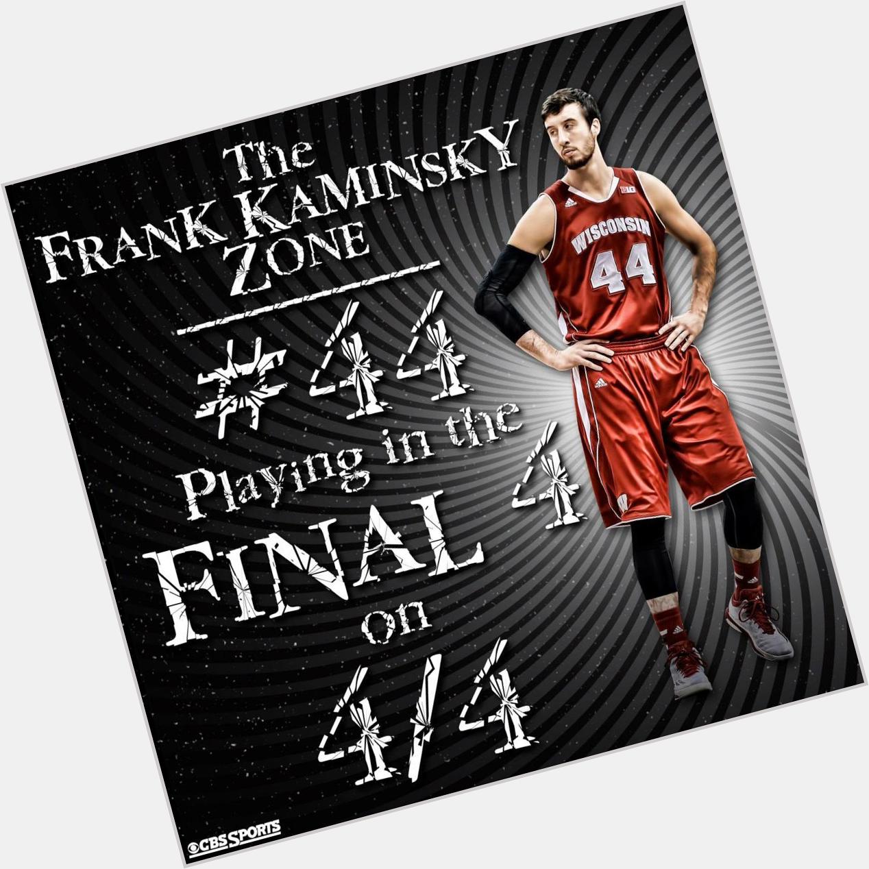 Happy Birthday Frank Kaminsky!! 