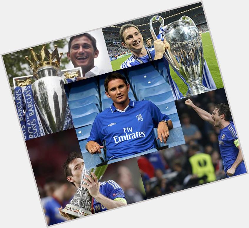 Happy Birthday to one of the best midfielders in the world Super Frank Lampard. Once a Blue, will always be a Blue. 