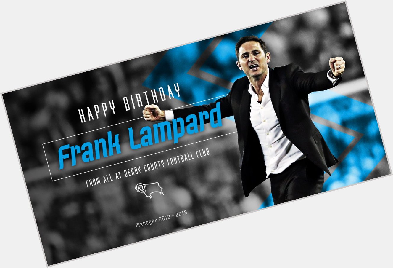 Happy birthday to our former manager, Frank Lampard! 