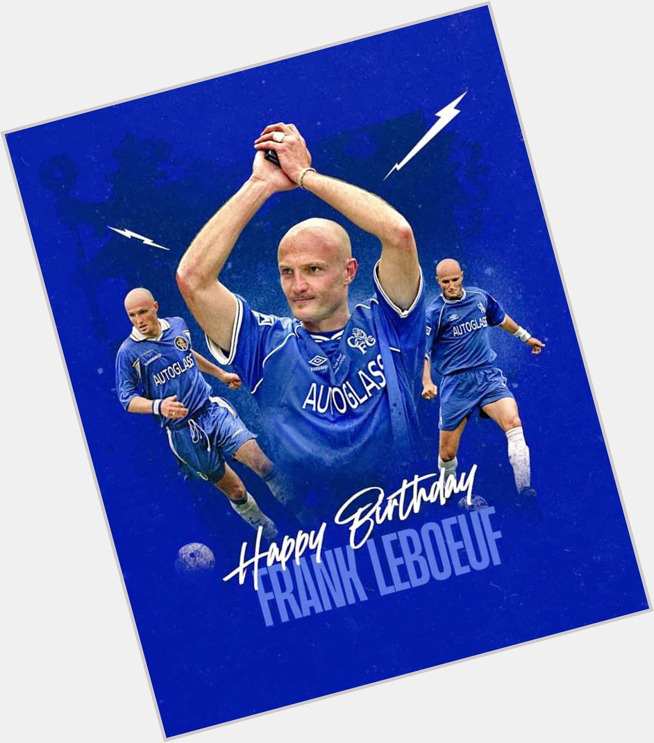 Happy Birthday, Frank Leboeuf!  