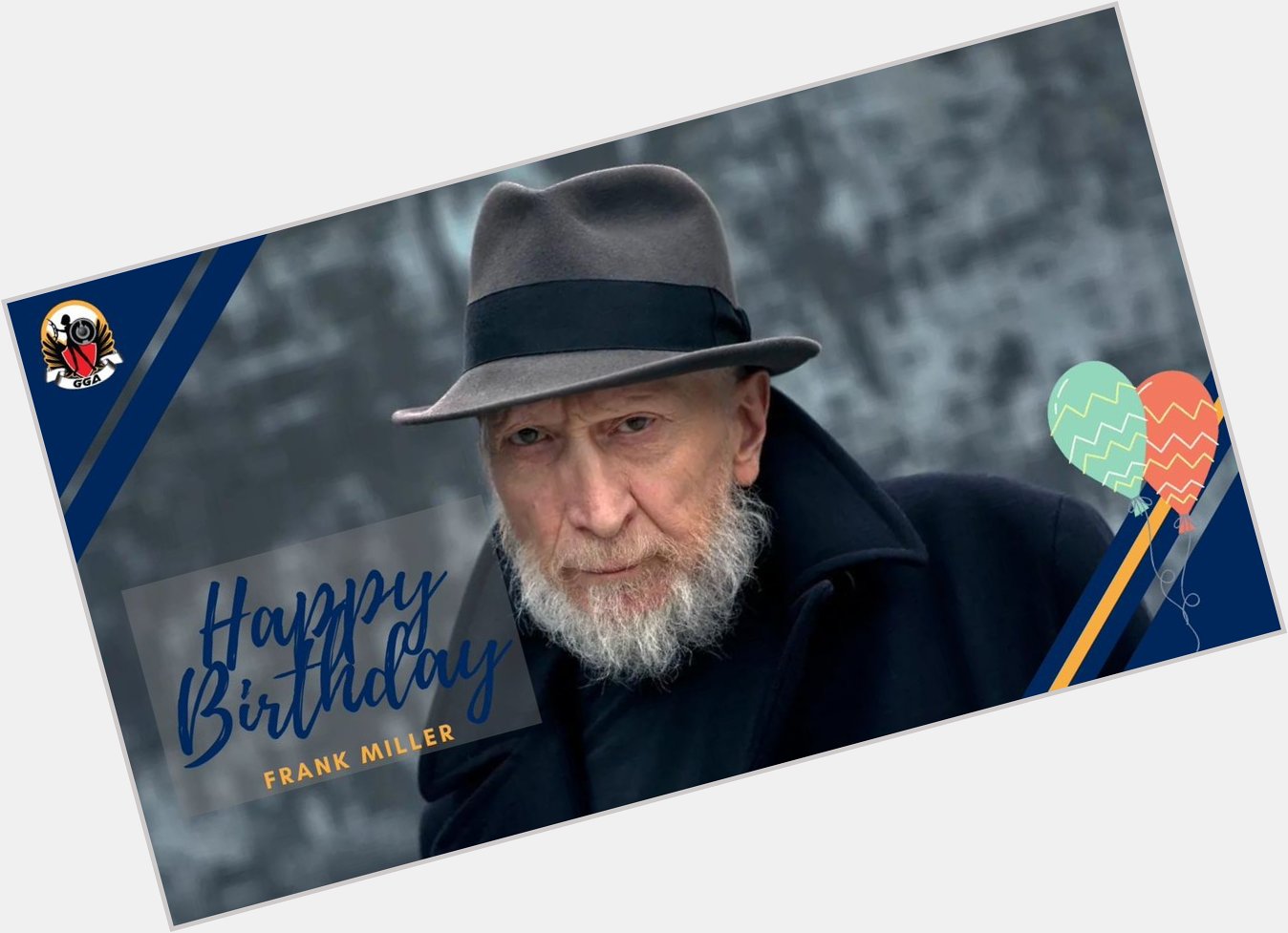 Happy birthday to author, director and father of Sin City - Frank Miller!  