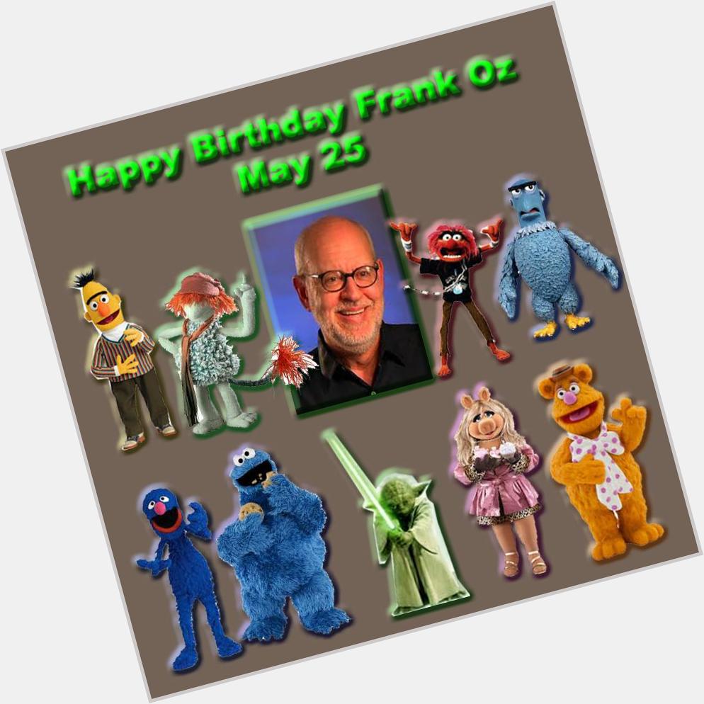 Happy Birthday to Frank Oz, known for various roles in  & a Jedi Master in 