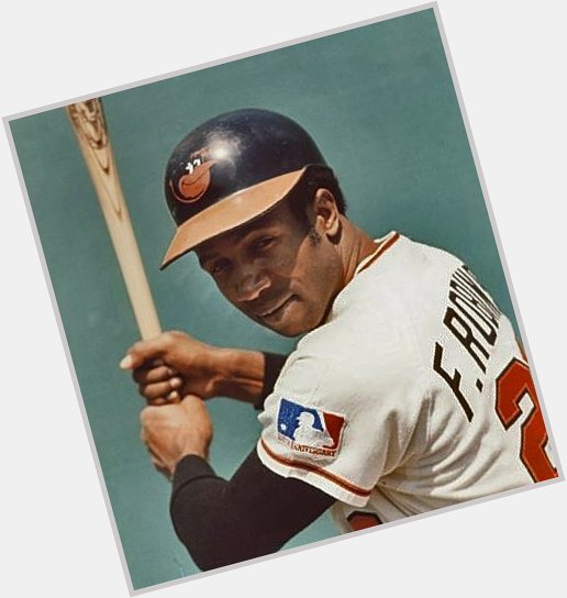 Happy 82nd birthday to Frank Robinson, Hall of Famer, and owner of 586 lifetime homeruns   