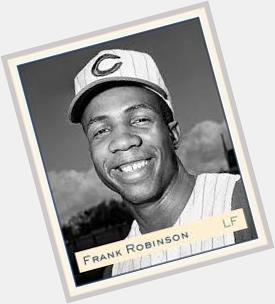 Happy Birthday to Reds Hall of Famer Frank Robinson! Hope to bring him back to the Hall next summer. 