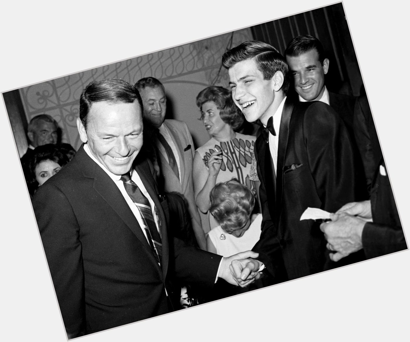 Like father, like son. Happy Birthday to Frank Sinatra Jr.! 