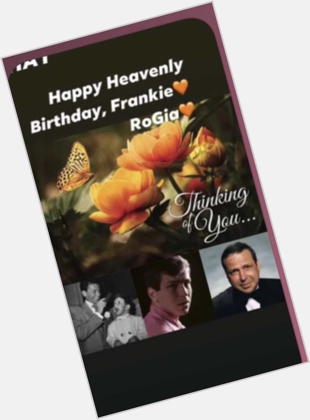 Happy Heavenly Birthday, Frank Sinatra Jr.    