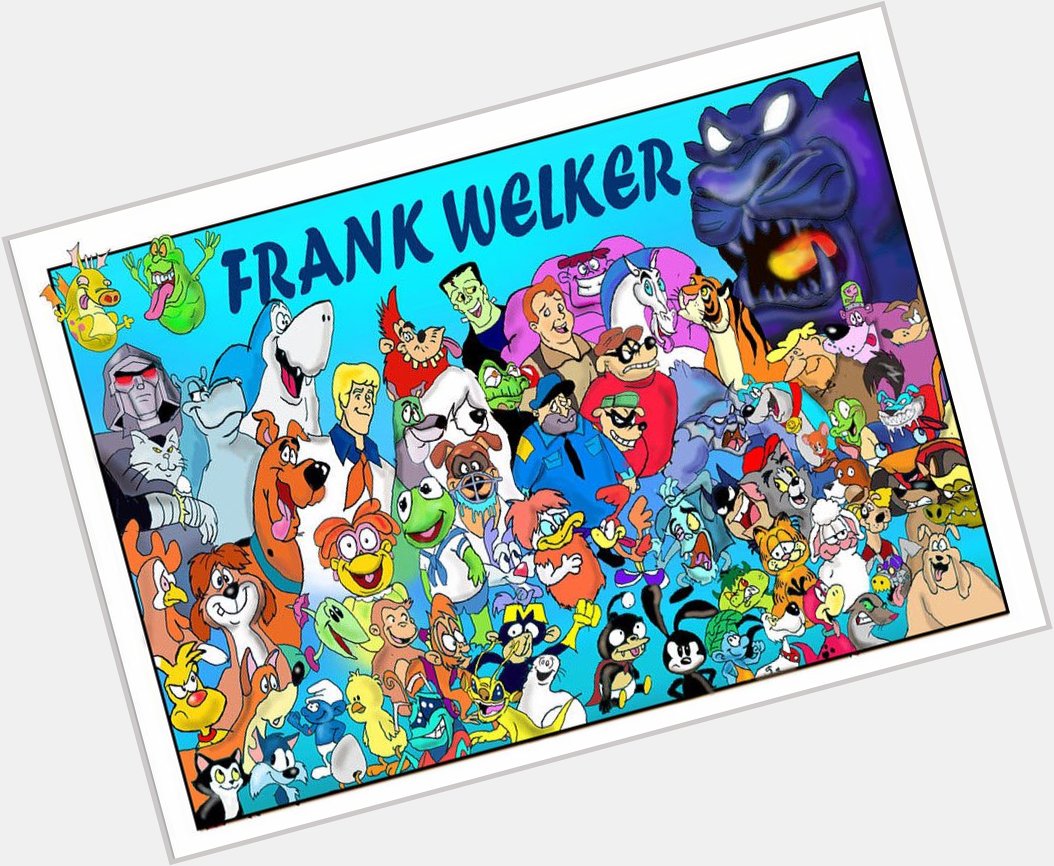 Happy 75th birthday to the voice of so much of my youth, FRANK WELKER! 