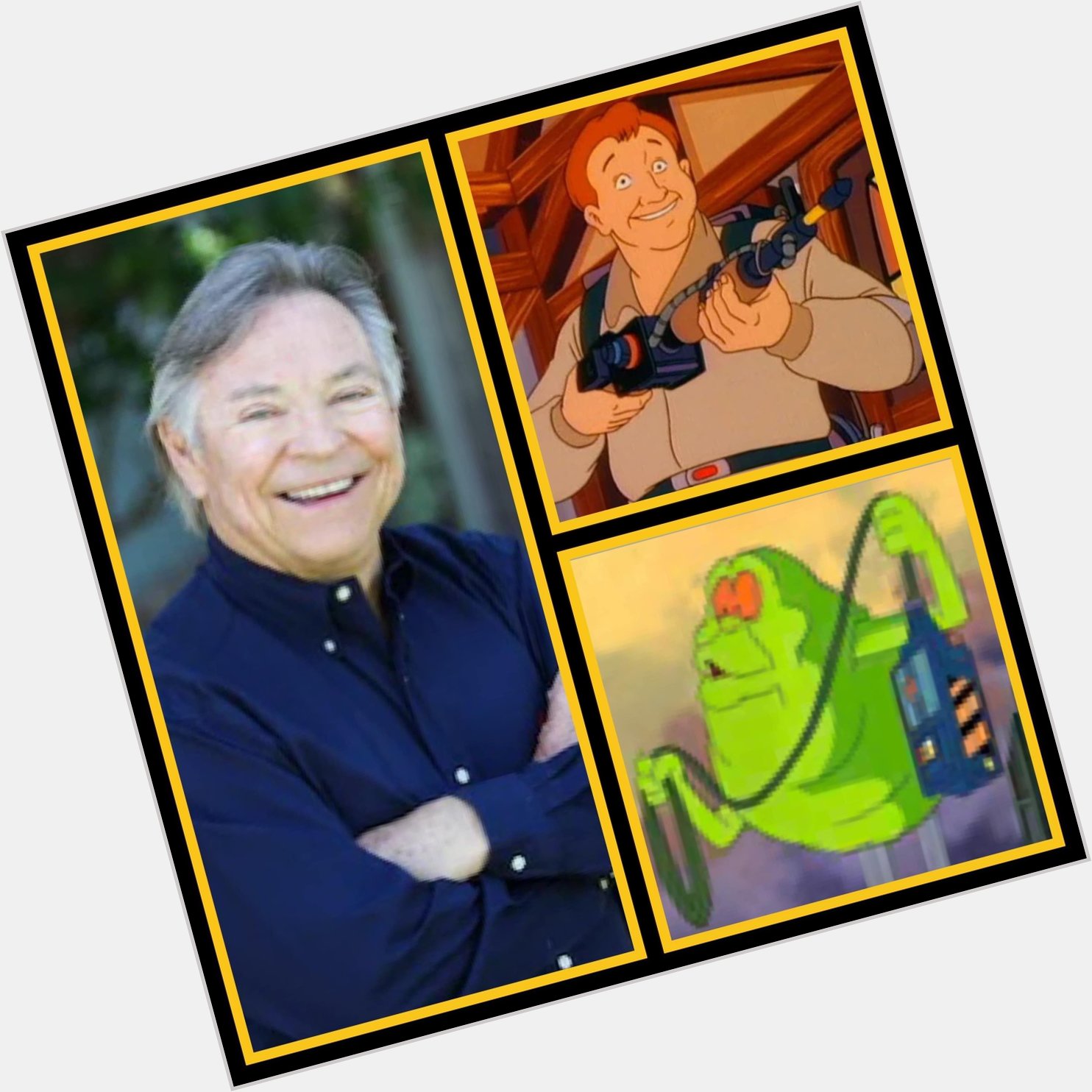 Happy Birthday to Frank Welker who voiced Dr. Ray Stantz & Slimer on The Real Ghostbusters 