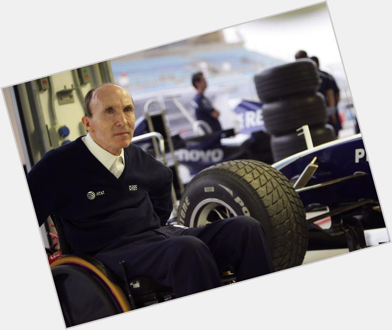 Happy 73rd birthday to founder and team boss Sir Frank Williams. an legend. 