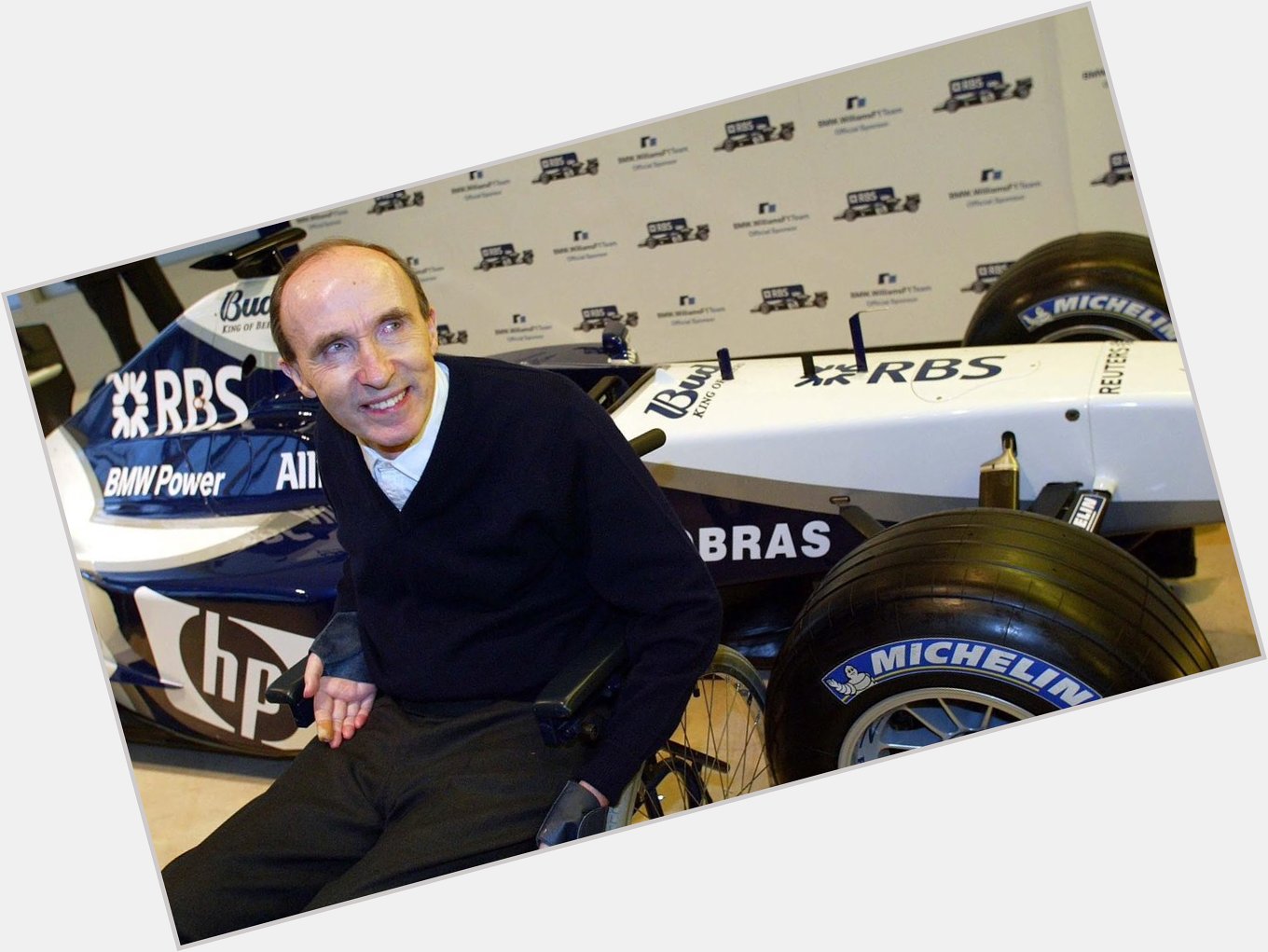 Happy Birthday Sir Frank Williams!  