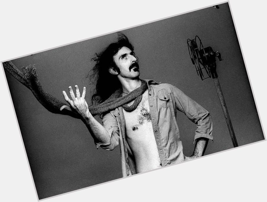 Frank Zappa was rock n\ roll\s Robespierre... scatalogical and orchestral... happy birthday to a true originator. 