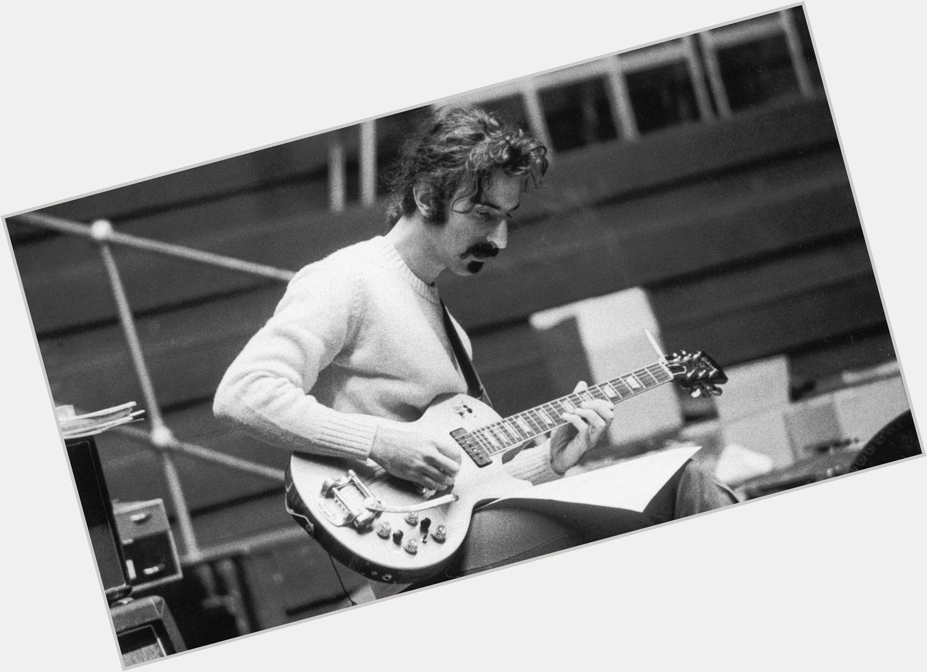 \"Without music to decorate it time is a bunch of deadlines & dates by which bills must be pd.\" Happy bday Frank Zappa 