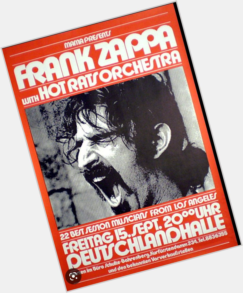 Happy Birthday,Frank Zappa 