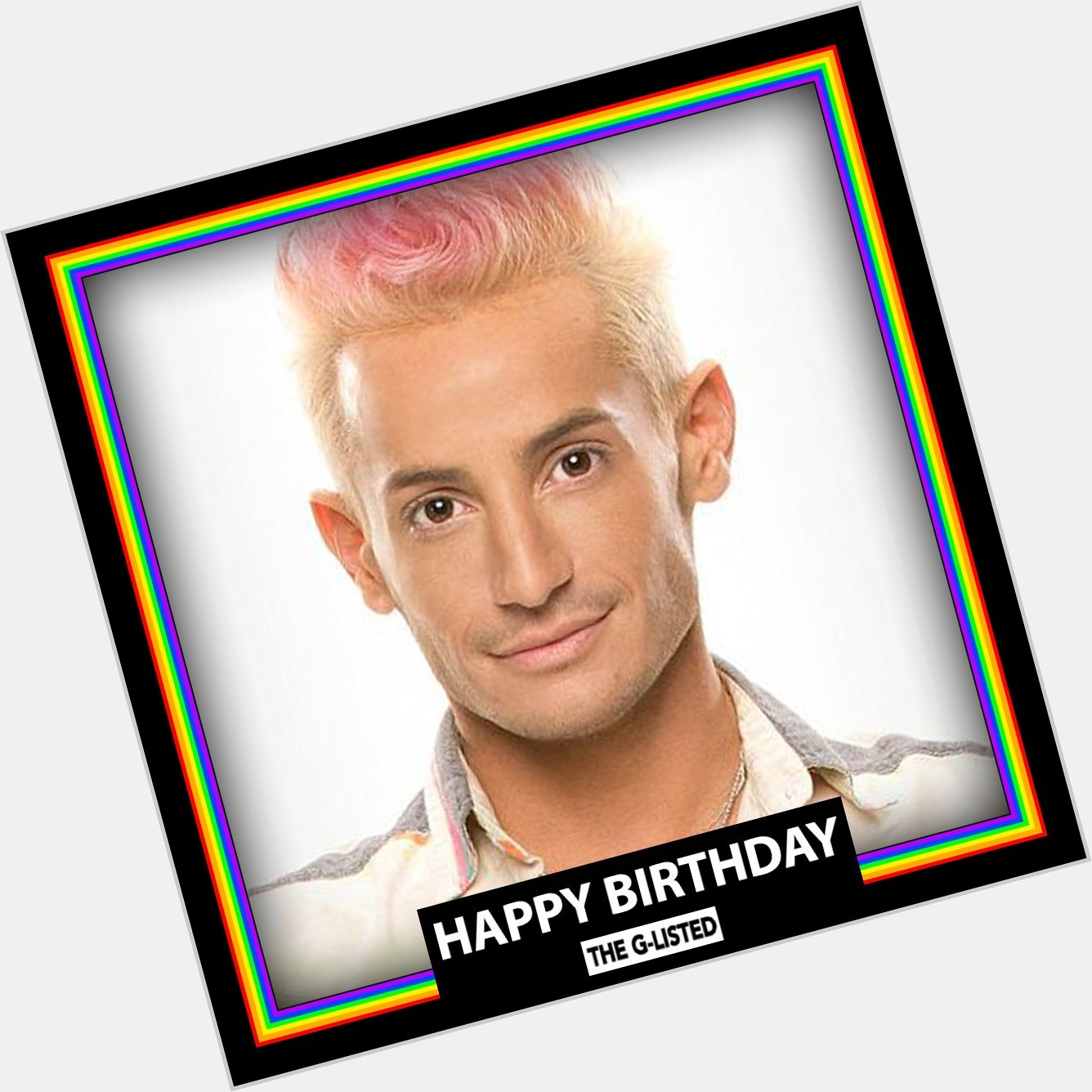 Happy birthday to TV personality and vlogger Frankie Grande!!! 