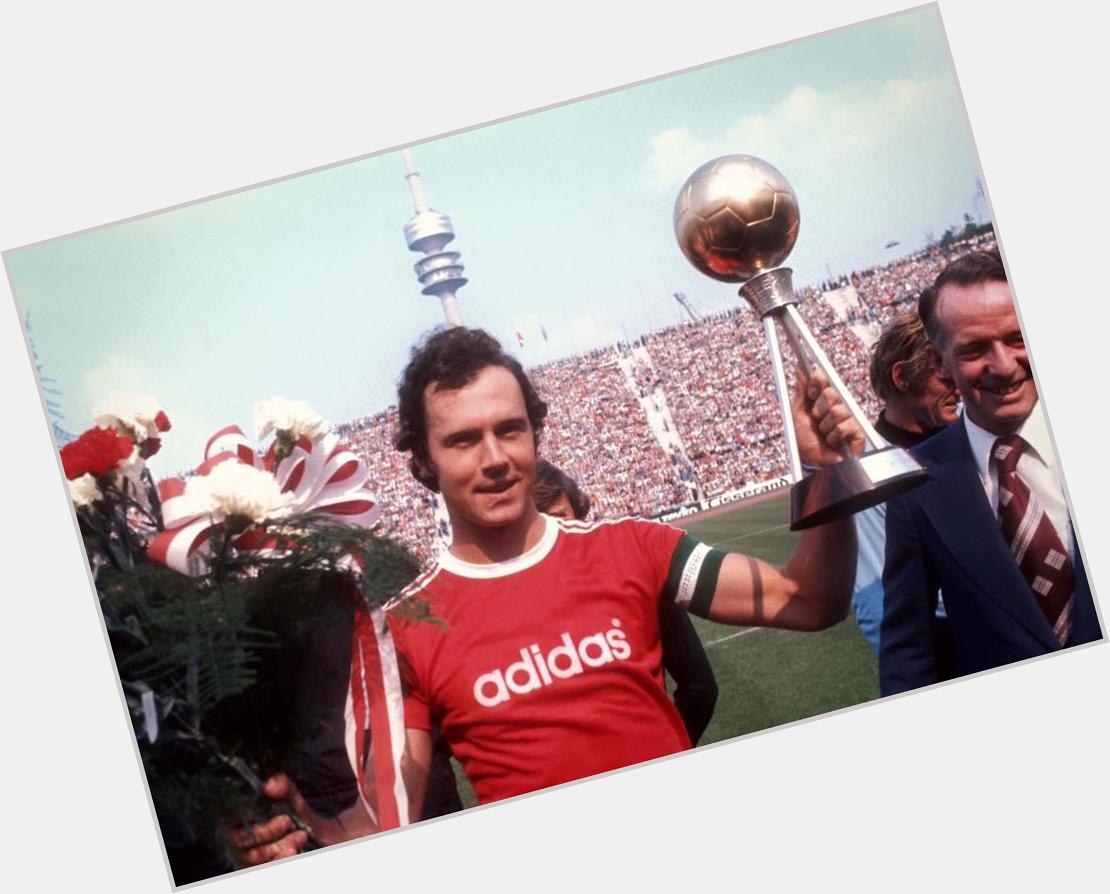 Happy birthday you legend Franz Beckenbauer      