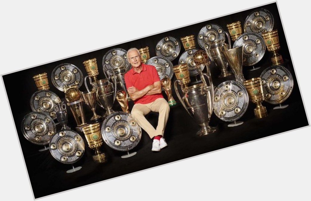 Happy birthday Franz Beckenbauer The legend turns 77th today 
