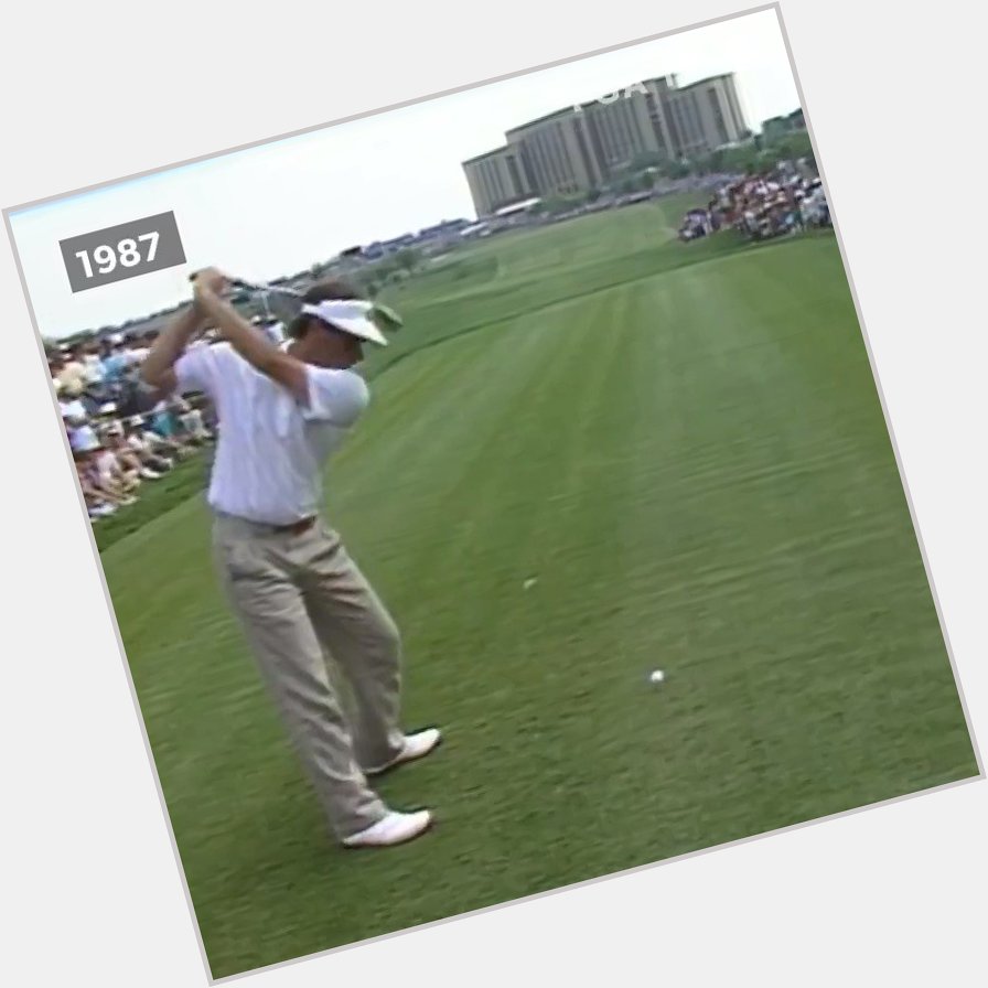 One of our favourite swings in the game. Happy birthday Fred Couples. 