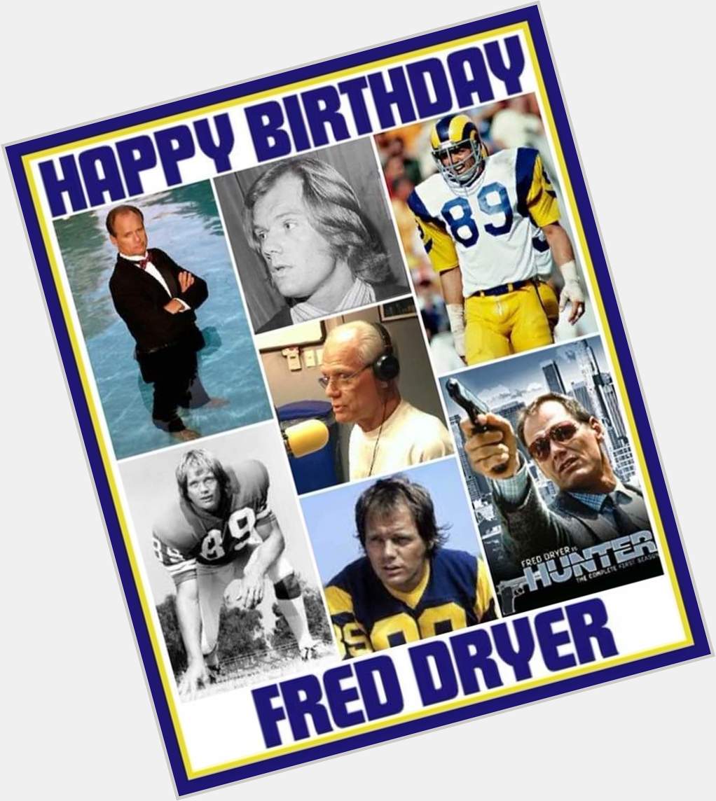 I hope you have a wonderful and happy birthday Fred big guy. 