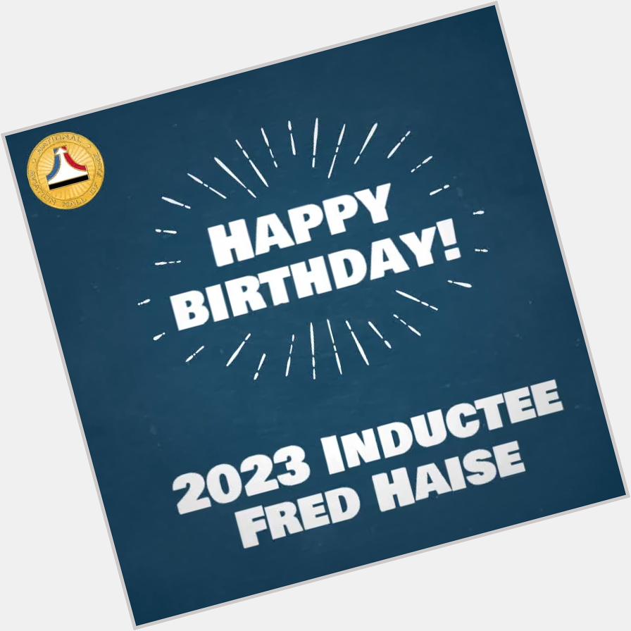 Please help us wish 2023 Inductee Fred Haise a very Happy Birthday!     