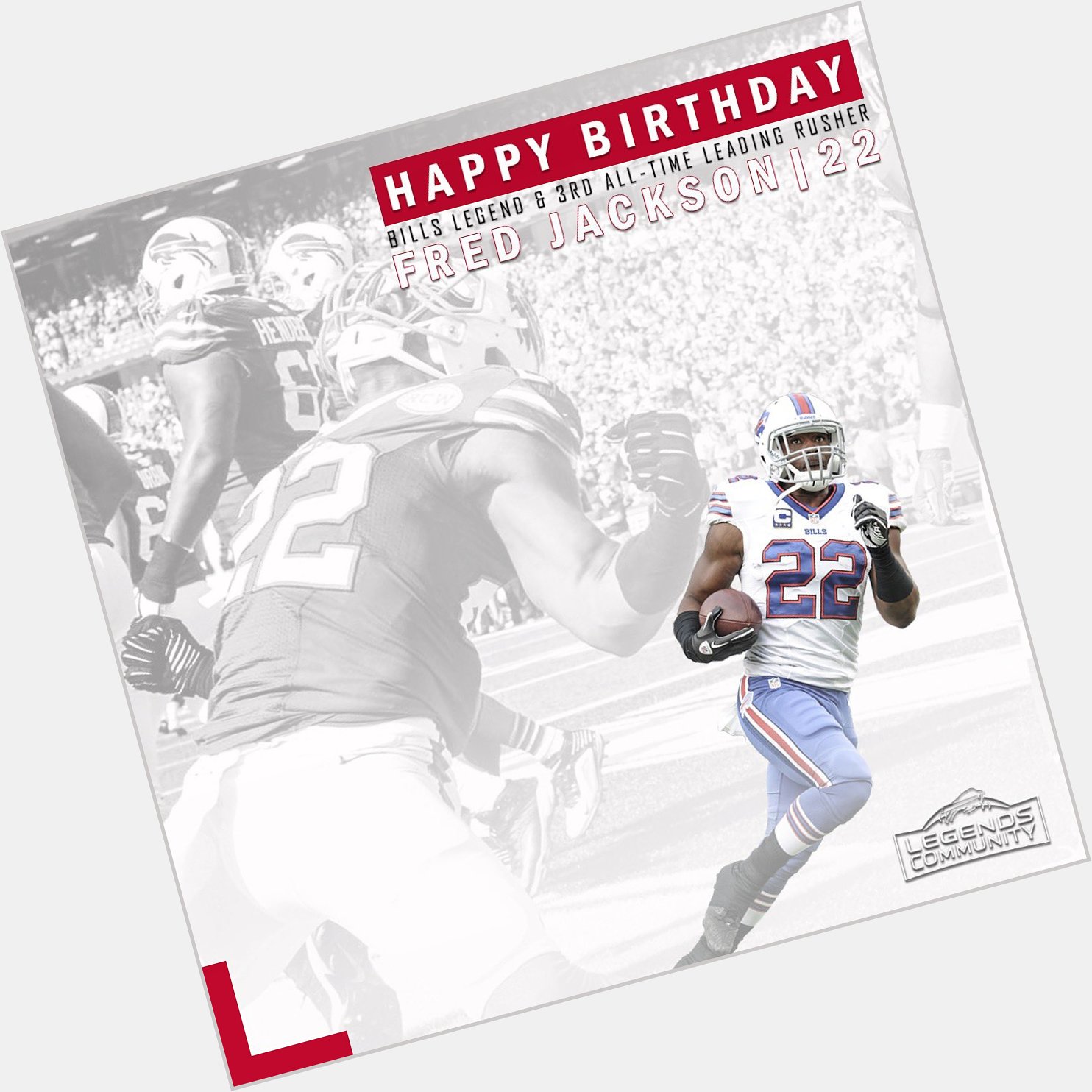 Happy Birthday Fred Jackson! 