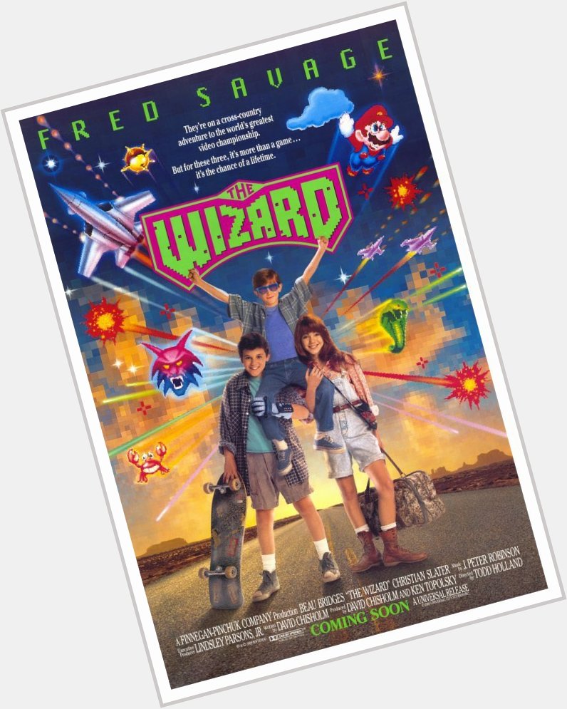 Happy birthday to Fred Savage, star of the Nintendo vehicle (and feature length Super Mario 3 advert) The Wizard. 