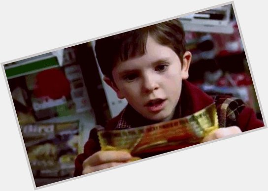 Happy Birthday 
Peter aka 
Charlie aka
Freddie Highmore  May you have all the chocolate you can eat today 