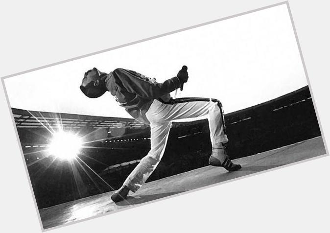 \"I won\t be a rock star. I will be a legend.\" Happy Birthday, Freddie Mercury 