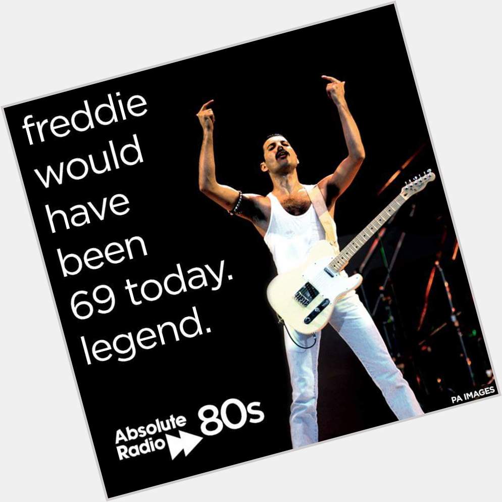 Greatest singer, songwriter & one of the most magnificent showmen in rock history. Happy Birthday Freddie Mercury 