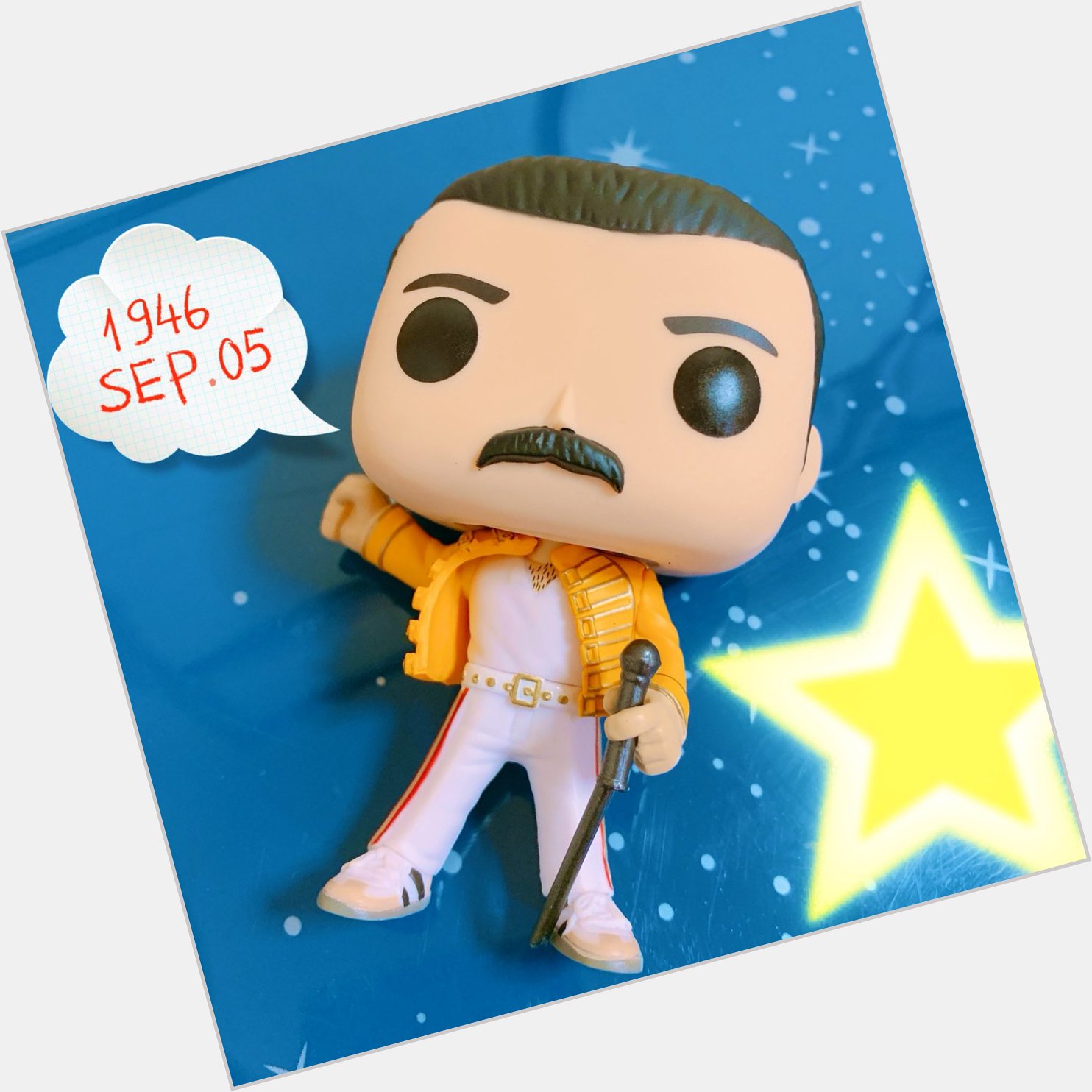Happy birthday! Freddie Mercury               
