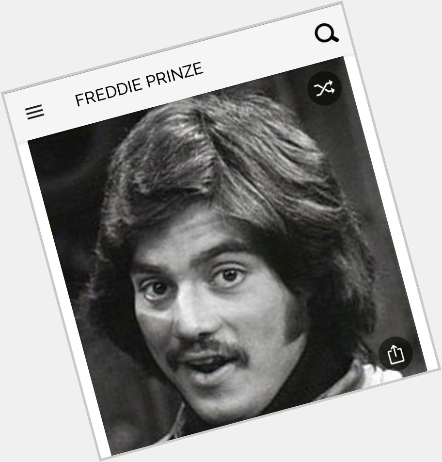 Happy birthday to this iconic actor. Happy birthday to Freddie Prinze 
