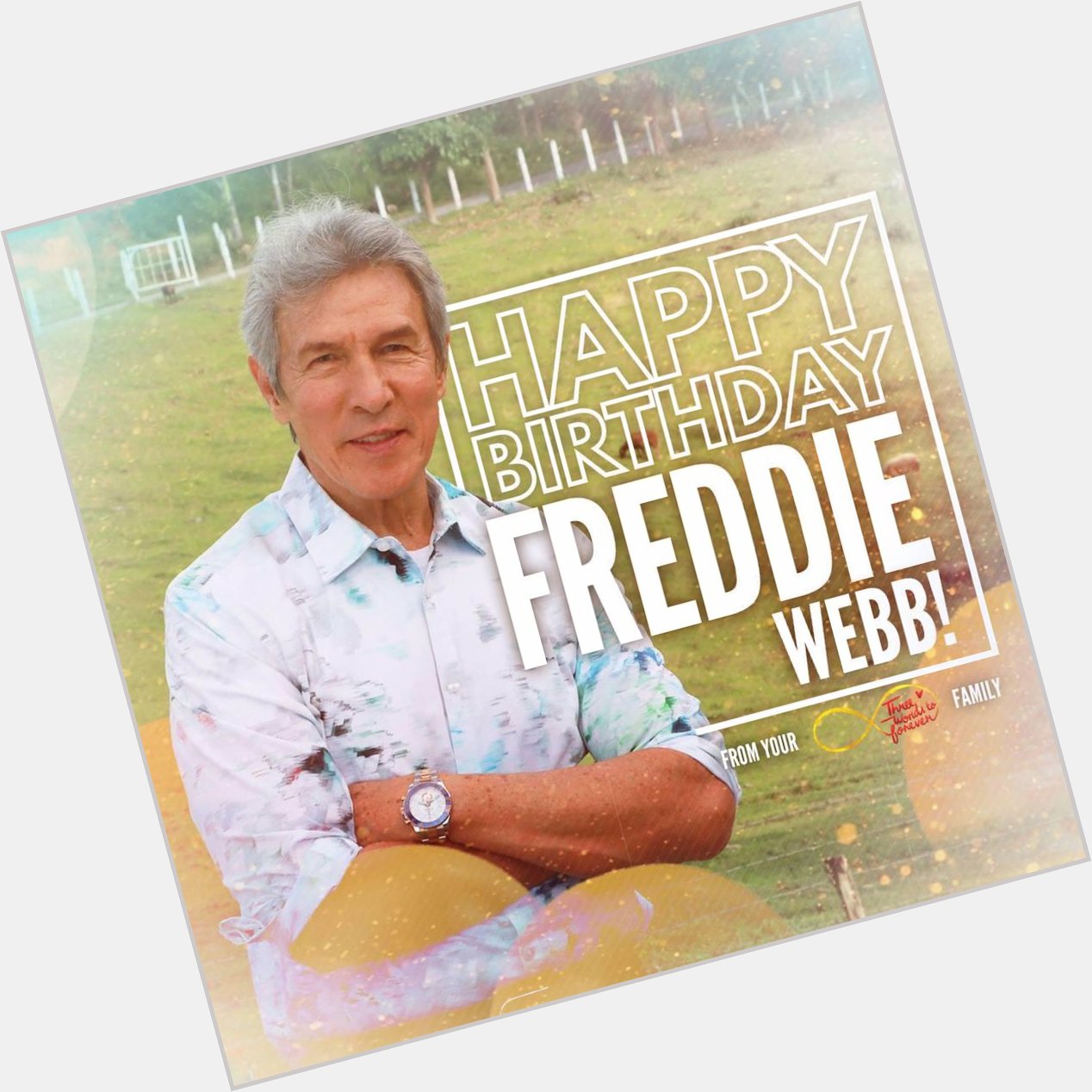 Happy Birthday, Mr. Freddie Webb! Let s all catch him as Lolo Cito in this Nov. 28! 